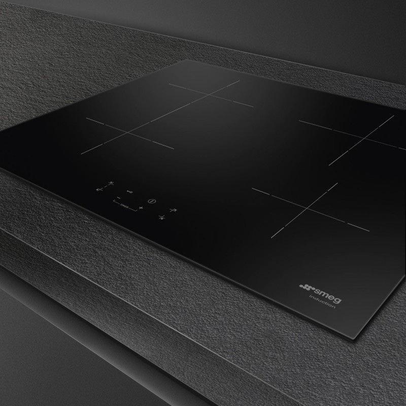 Smeg Universal SI1B2642D hobs Negro Integrado 60 cm Con placa de inducción 4 zona(s)