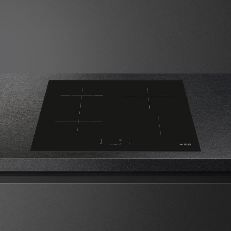 Smeg Universal SI1B2642D hobs Negro Integrado 60 cm Con placa de inducción 4 zona(s)