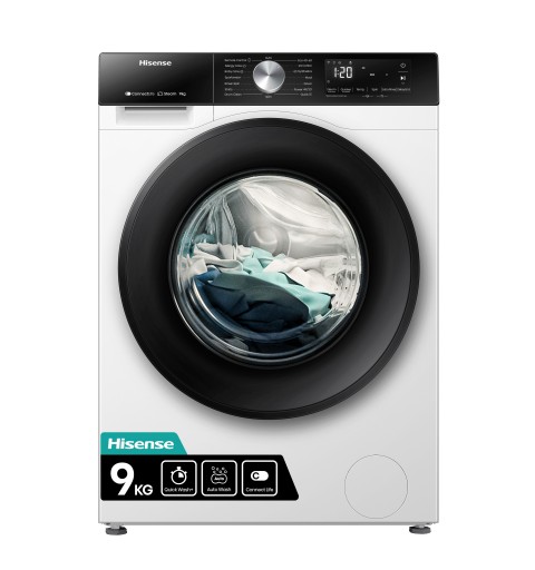 Hisense WF3S9043BW3 lavadora Carga frontal 9 kg 1400 RPM Blanco