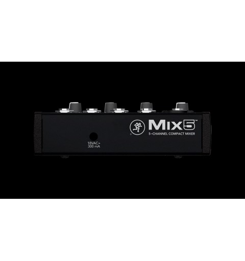 Mackie Mix5 5 canales 20 - 30000 Hz Negro