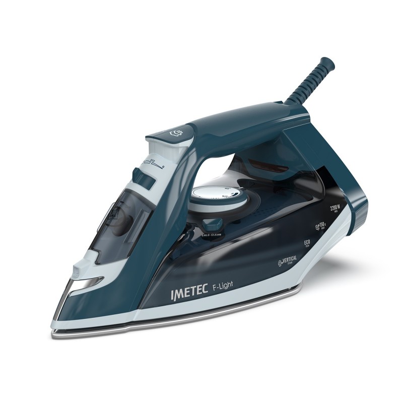 Imetec 9041 iron Dry & Steam iron Ceramic soleplate 2200 W Blue, Light Blue