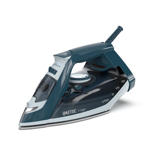 Imetec 9041 iron Dry & Steam iron Ceramic soleplate 2200 W Blue, Light Blue