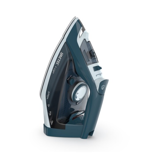 Imetec 9041 iron Dry & Steam iron Ceramic soleplate 2200 W Blue, Light Blue