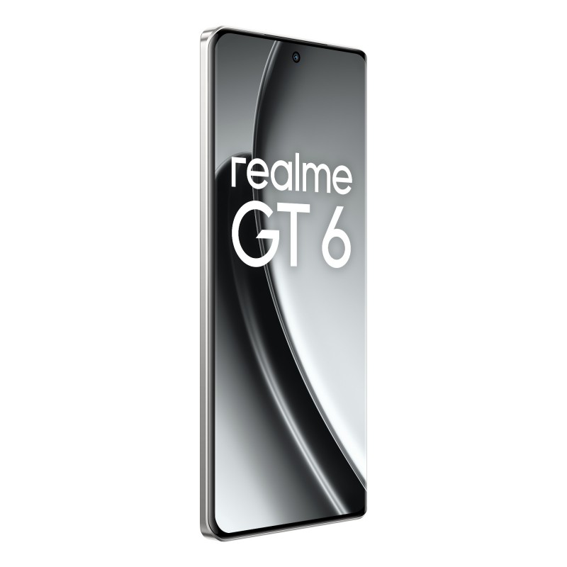 realme GT 6 17,2 cm (6.78") Doppia SIM Android 14 5G USB tipo-C 16 GB 512 GB 5500 mAh Argento