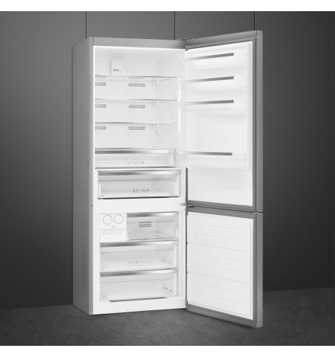 Smeg FC48XDNE frigorifero con congelatore Libera installazione 481 L D Acciaio inox