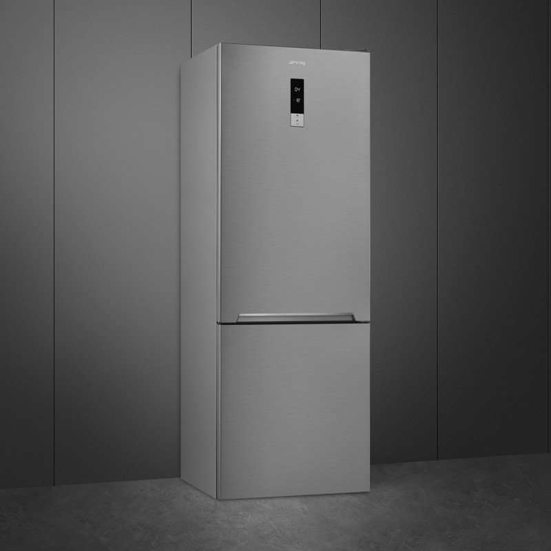 Smeg FC48XDNE frigorifero con congelatore Libera installazione 481 L D Acciaio inox