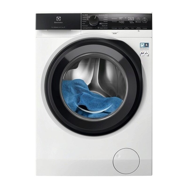 Electrolux EW7F49GY lavadora Carga frontal 9 kg 1351 RPM Blanco