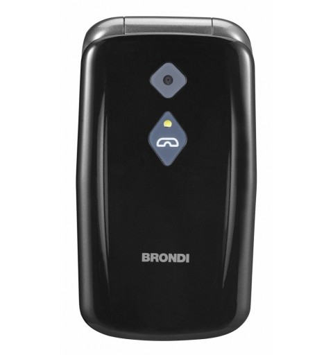 Brondi BRONDISICUROPL teléfono móvil 7,11 cm (2.8") 82 g Negro Teléfono con cámara