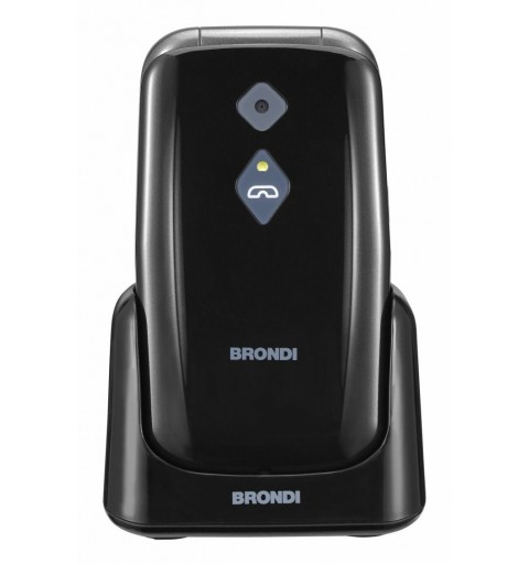 Brondi BRONDISICUROPL teléfono móvil 7,11 cm (2.8") 82 g Negro Teléfono con cámara