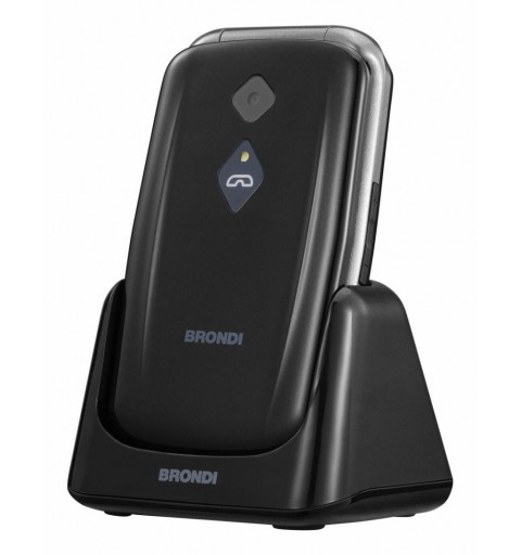 Brondi BRONDISICUROPL teléfono móvil 7,11 cm (2.8") 82 g Negro Teléfono con cámara