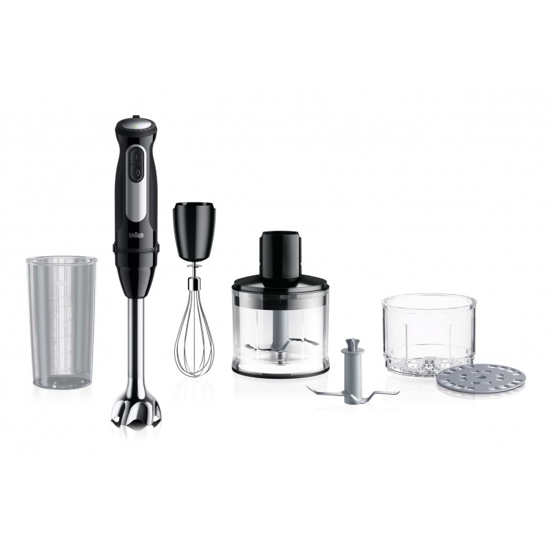 Braun MultiQuick 5 MQ55.254MBK 0,5 L Frullatore ad immersione 1000 W Nero, Acciaio inox