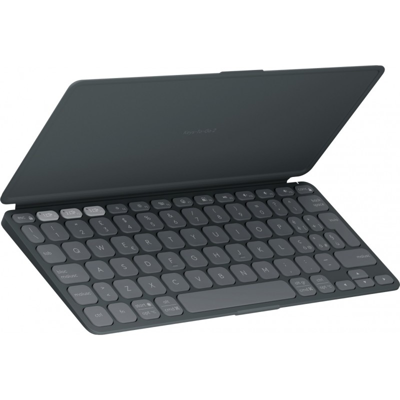 Logitech Keys-To-Go 2 keyboard Universal Bluetooth QWERTY Italian Graphite