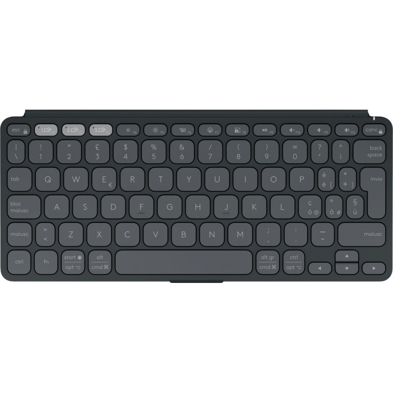 Logitech Keys-To-Go 2 keyboard Universal Bluetooth QWERTY Italian Graphite