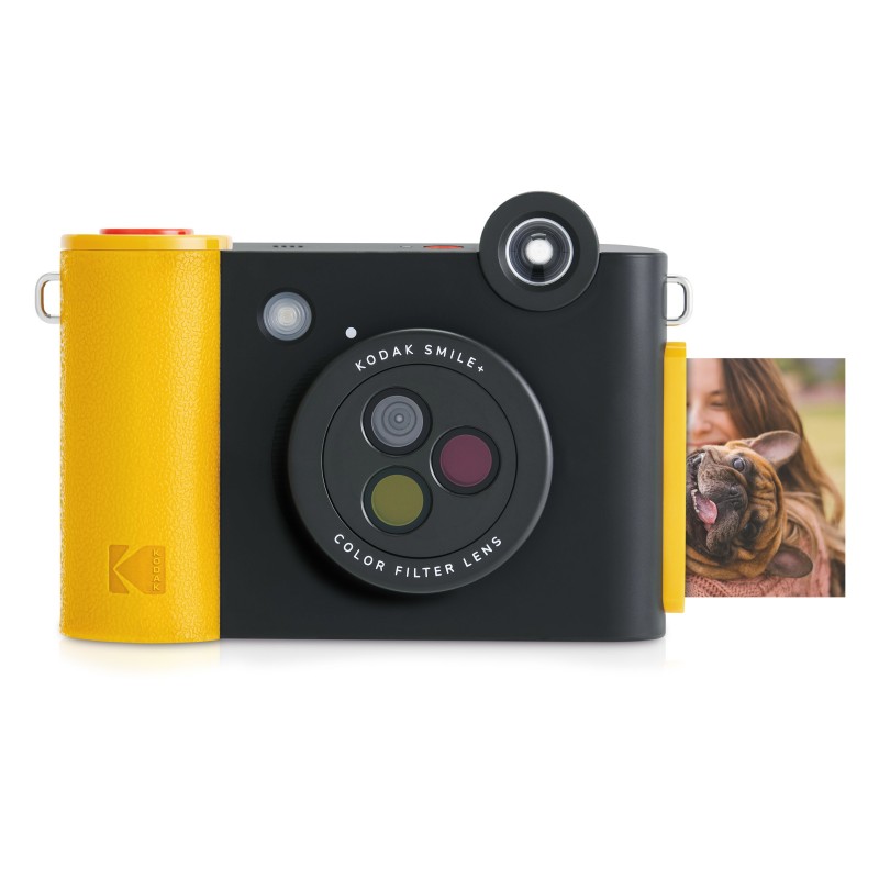 Kodak Smile+ 50.8 x 76.2 mm Black, Yellow