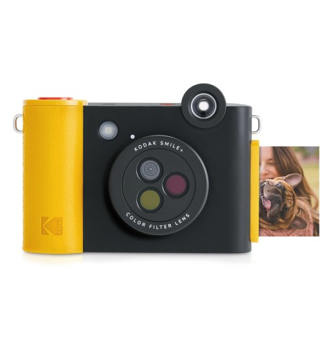 Kodak Smile+ 50.8 x 76.2 mm Black, Yellow