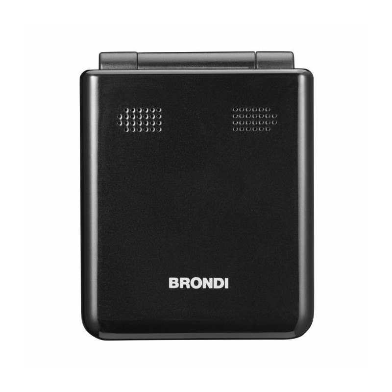 Brondi Flipper 6,1 cm (2.4") Noir Téléphone numérique