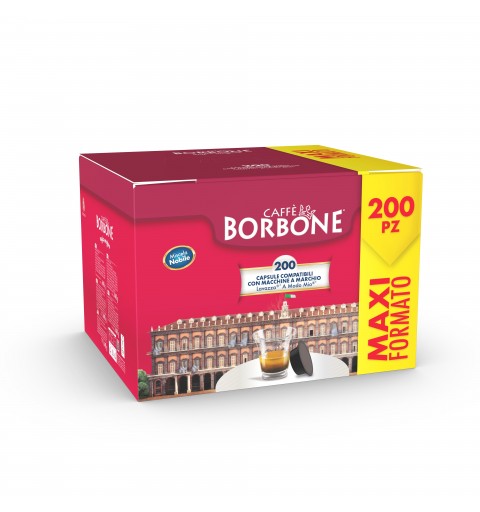 Caffè Borbone AMSBLUNOBILE4X50N bolsita y cápsula de café 200 pieza(s)