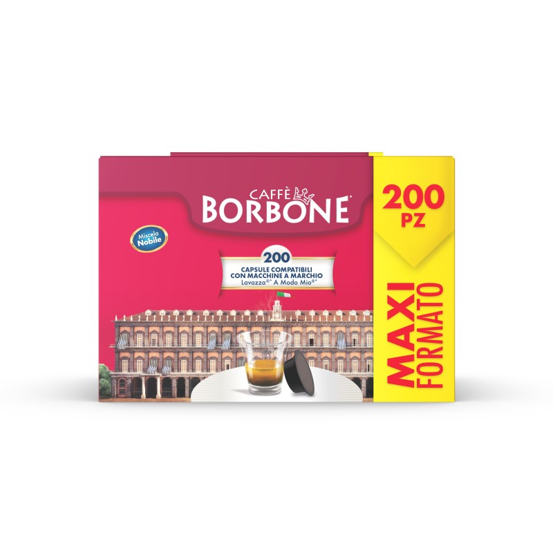 Caffè Borbone AMSBLUNOBILE4X50N bolsita y cápsula de café 200 pieza(s)