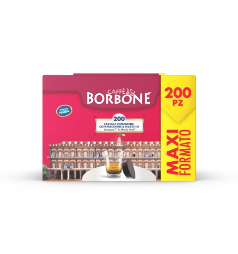 Caffè Borbone AMSBLUNOBILE4X50N bolsita y cápsula de café 200 pieza(s)