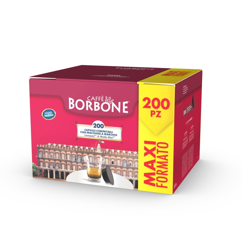 Caffè Borbone AMSBLUNOBILE4X50N bolsita y cápsula de café 200 pieza(s)