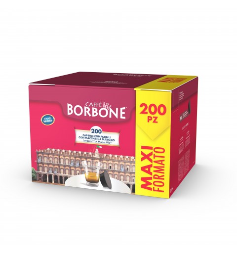 Caffè Borbone AMSBLUNOBILE4X50N bolsita y cápsula de café 200 pieza(s)