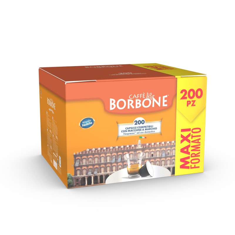 Caffè Borbone REBBLUNOBILE4X50N coffee capsule pod 200 pc(s)