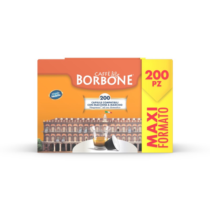 Caffè Borbone REBBLUNOBILE4X50N coffee capsule pod 200 pc(s)