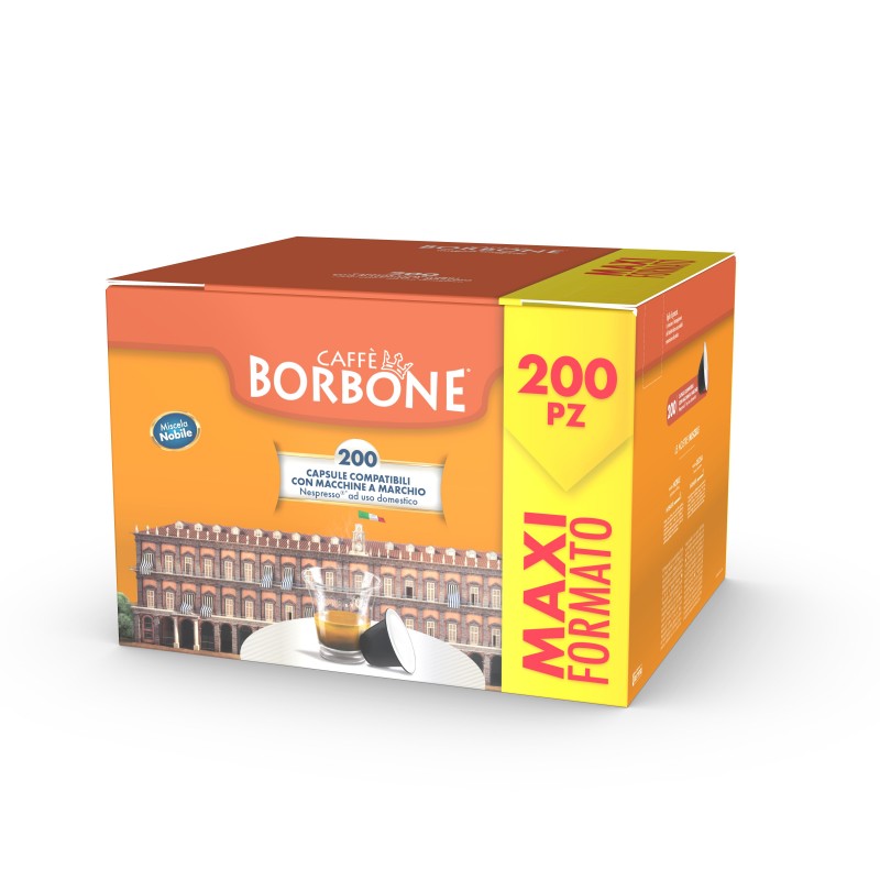 Caffè Borbone REBBLUNOBILE4X50N coffee capsule pod 200 pc(s)