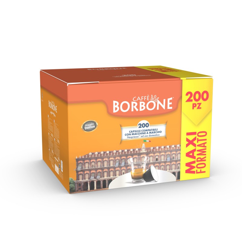 Caffè Borbone REBNERADECISA4X50N bolsita y cápsula de café 200 pieza(s)