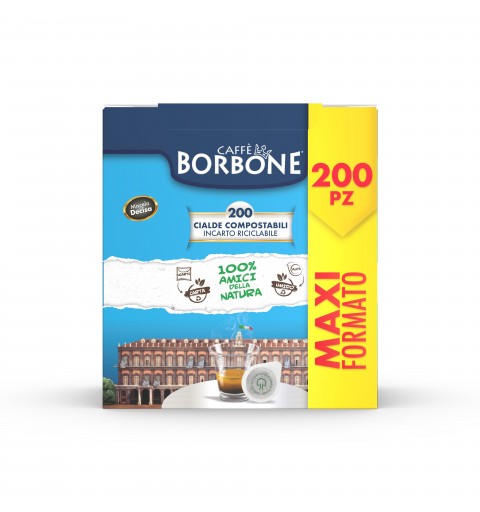 Caffè Borbone 44BNERADECISA200PZ bolsita y cápsula de café Dosis de café 200 pieza(s)