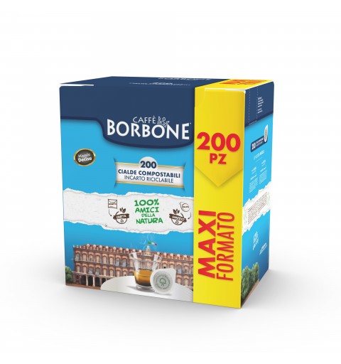 Caffè Borbone 44BNERADECISA200PZ bolsita y cápsula de café Dosis de café 200 pieza(s)