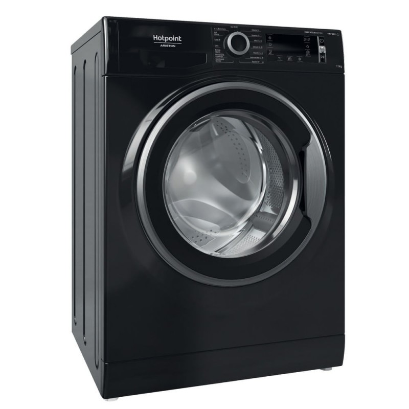 Hotpoint NBT 116 BLACK IT machine à laver Charge avant 11 kg 1400 tr min Noir