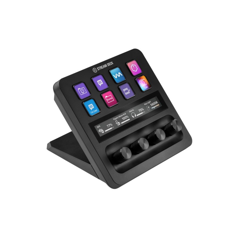 Elgato Stream Deck + BEARBEITUNG Negro 8 botones