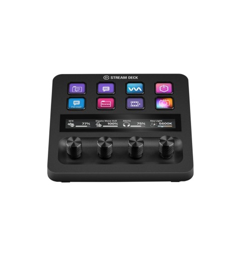 Elgato Stream Deck + BEARBEITUNG Black 8 buttons