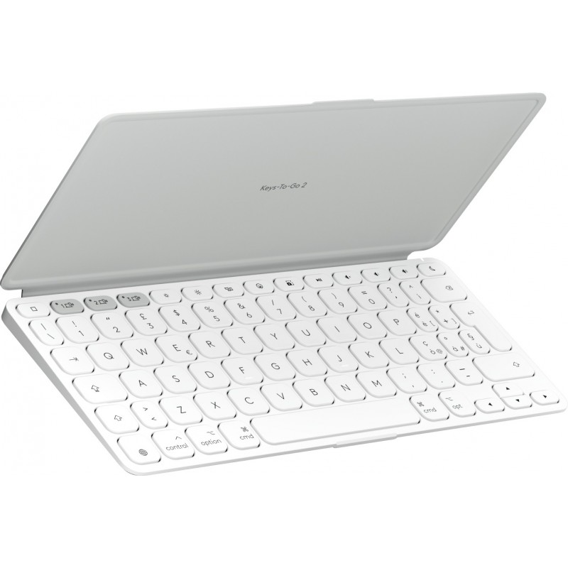 Logitech Keys-To-Go 2 clavier Universel Bluetooth QWERTY Italien Blanc