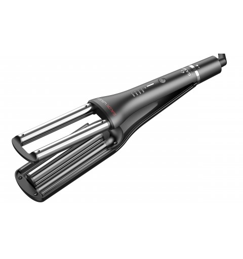 GA.MA Salon Waves Silk Chrome Curling iron Warm Black 110 W 3 m