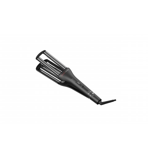 GA.MA Salon Waves Silk Chrome Fer à friser À chaleur Noir 110 W 3 m