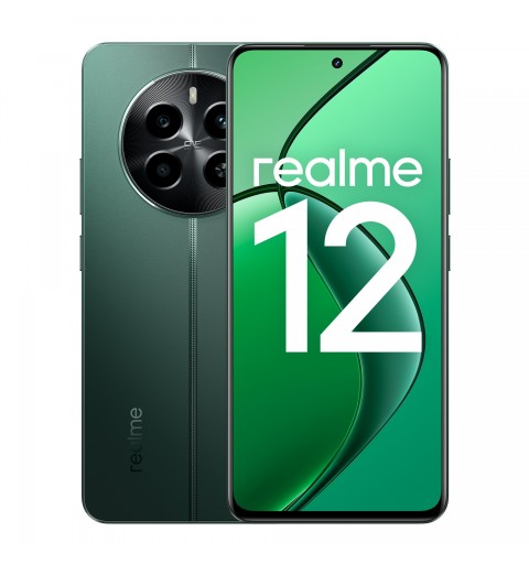 realme 12 4G 16,9 cm (6.67") Double SIM hybride Android 14 USB Type-C 8 Go 512 Go 5000 mAh Vert