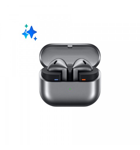 Samsung Galaxy Buds3 Auricolari AI open-type True Wireless, Audio Hi-Fi, Impermeabilità IP57, Silver