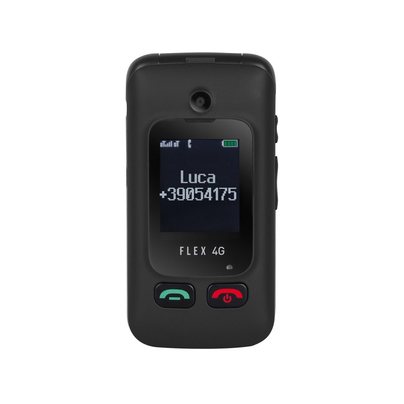 Trevi FLEX PLUS 90 4G 6,1 cm (2.4") 300 g Negro Teléfono para personas mayores