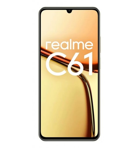 realme C61 17,1 cm (6.74") Doppia SIM Android 14 4G USB tipo-C 6 GB 256 GB 5000 mAh Oro