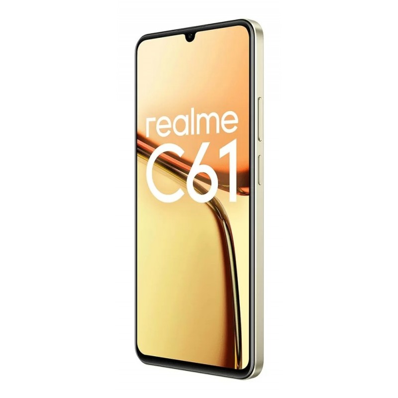 realme C61 17,1 cm (6.74") Doppia SIM Android 14 4G USB tipo-C 6 GB 256 GB 5000 mAh Oro