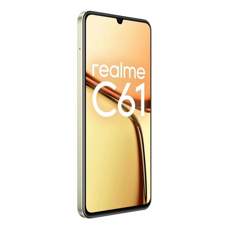 realme C61 17,1 cm (6.74") Doppia SIM Android 14 4G USB tipo-C 6 GB 256 GB 5000 mAh Oro