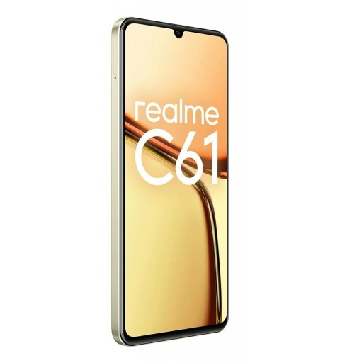 realme C61 17,1 cm (6.74") Doppia SIM Android 14 4G USB tipo-C 6 GB 256 GB 5000 mAh Oro