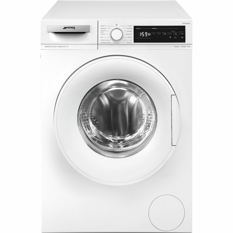 Smeg LB2T02ASIT machine à laver Charge avant 10 kg 1200 tr min Blanc