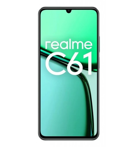 realme C61 17,1 cm (6.74") Doppia SIM Android 14 4G USB tipo-C 6 GB 256 GB 5000 mAh Verde