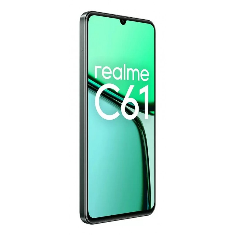 realme C61 17,1 cm (6.74") Doppia SIM Android 14 4G USB tipo-C 6 GB 256 GB 5000 mAh Verde