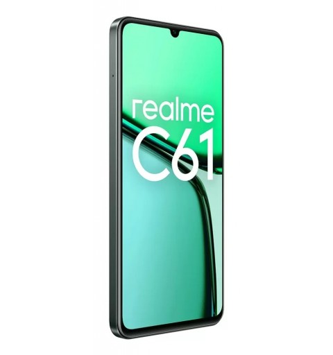 realme C61 17,1 cm (6.74") Doppia SIM Android 14 4G USB tipo-C 6 GB 256 GB 5000 mAh Verde