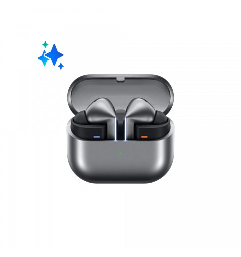 Samsung Galaxy Buds3 Pro Auricolari AI in-ear True Wireless, Speaker a 2 vie, Audio Hi-Fi, Impermeabilità IP57, Silver