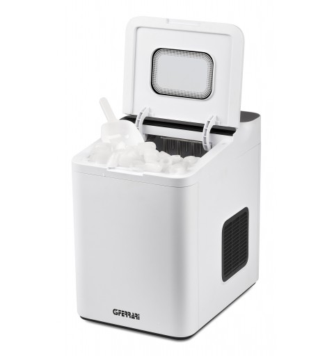 G3 Ferrari G20159 máquina de cubo de hielo Máquina para hacer cubitos de hielo portátil 10 kg 24h 112 W Negro, Blanco